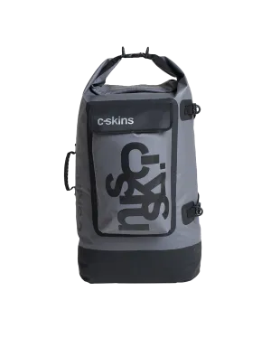 60L Drybag Backpack in Gun Metal