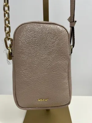 Abro KIRA Phone Bag Patent Beige Blush 029571-63 0043