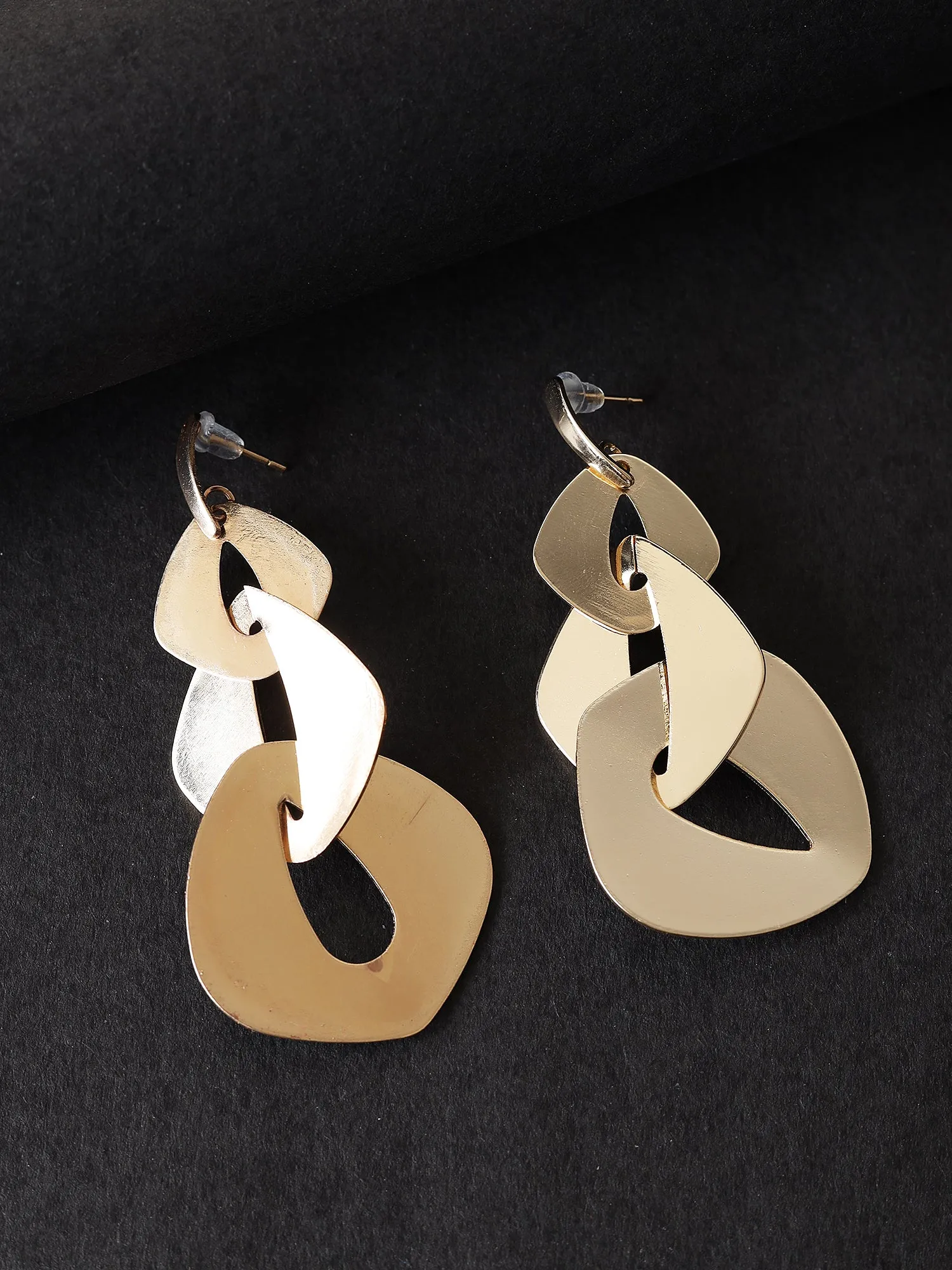 Abstract Drops Earrings