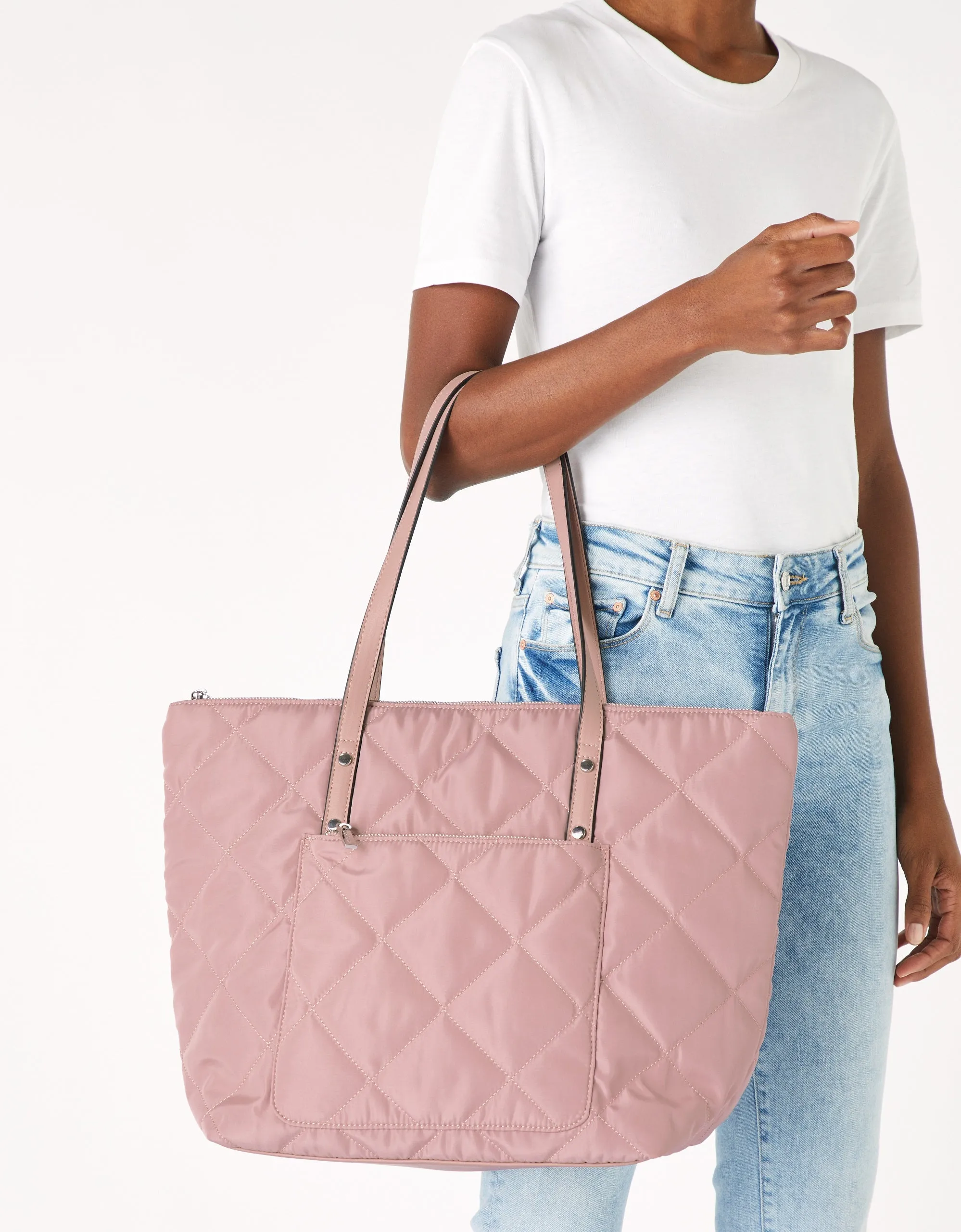 Accessorize London Tilly quilted tote