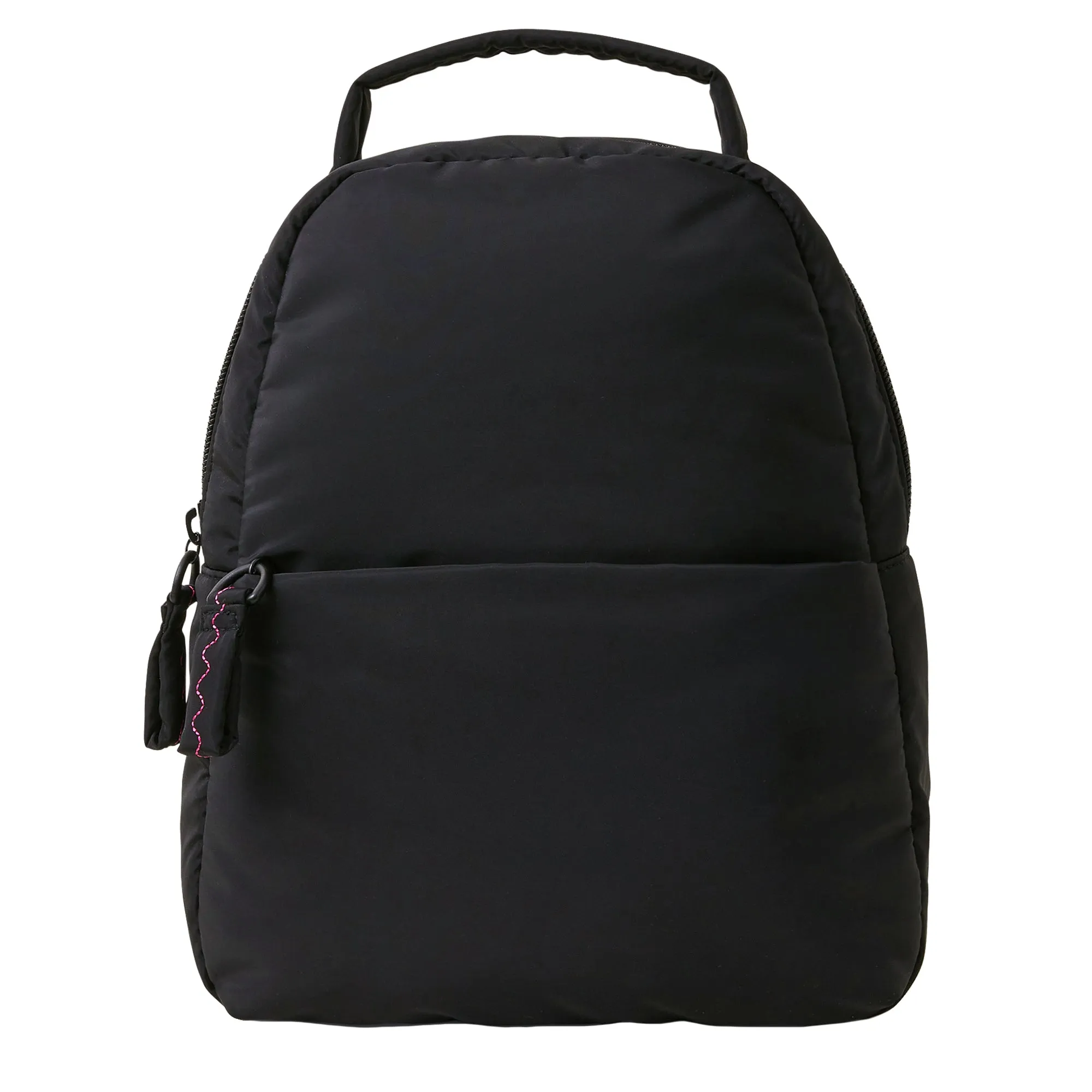 Accessorize London Women's Black Classic Nylon Backpack