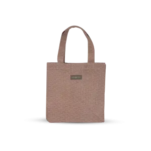 Acrylic Coated Lunch Bag - Geo Pink