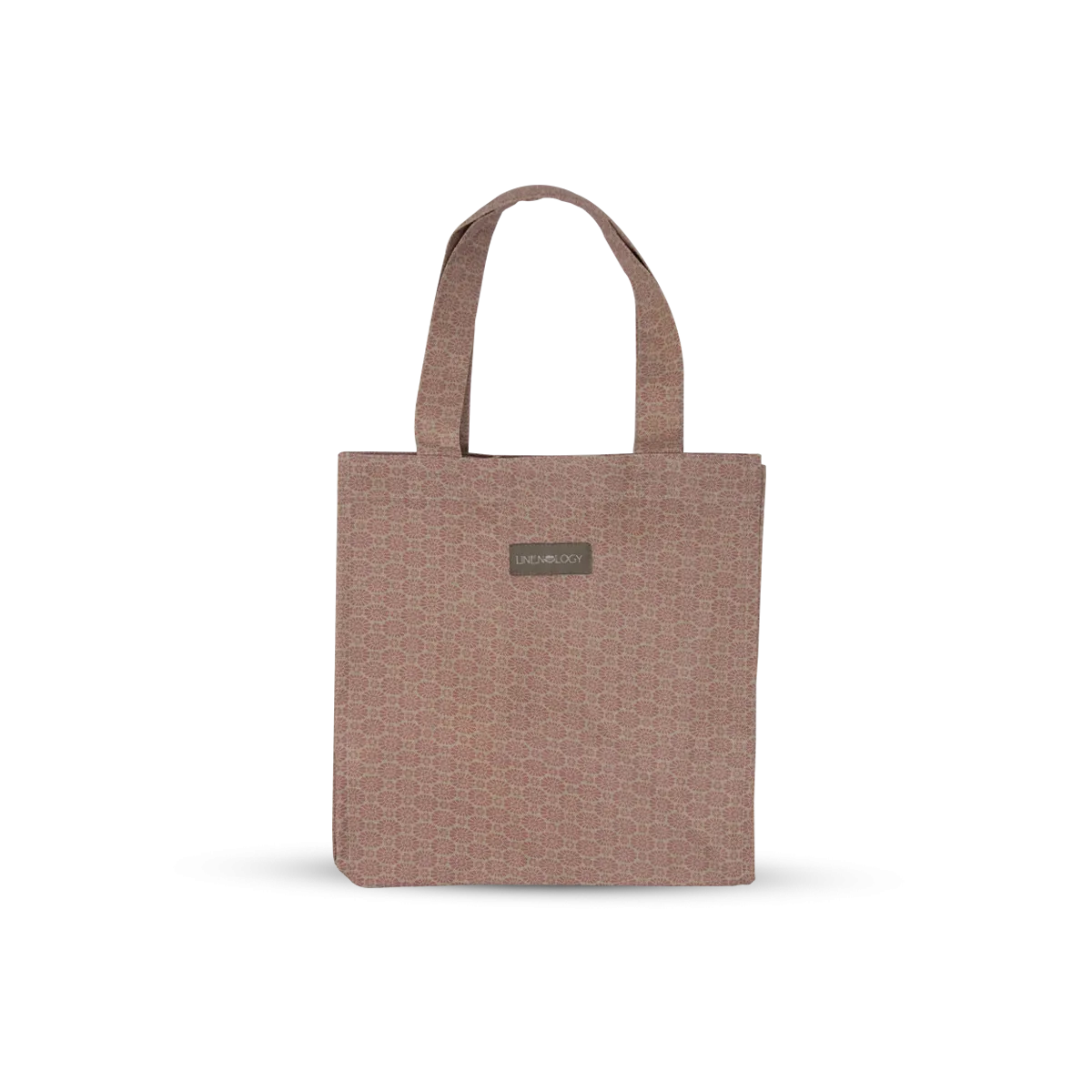 Acrylic Coated Lunch Bag - Geo Pink