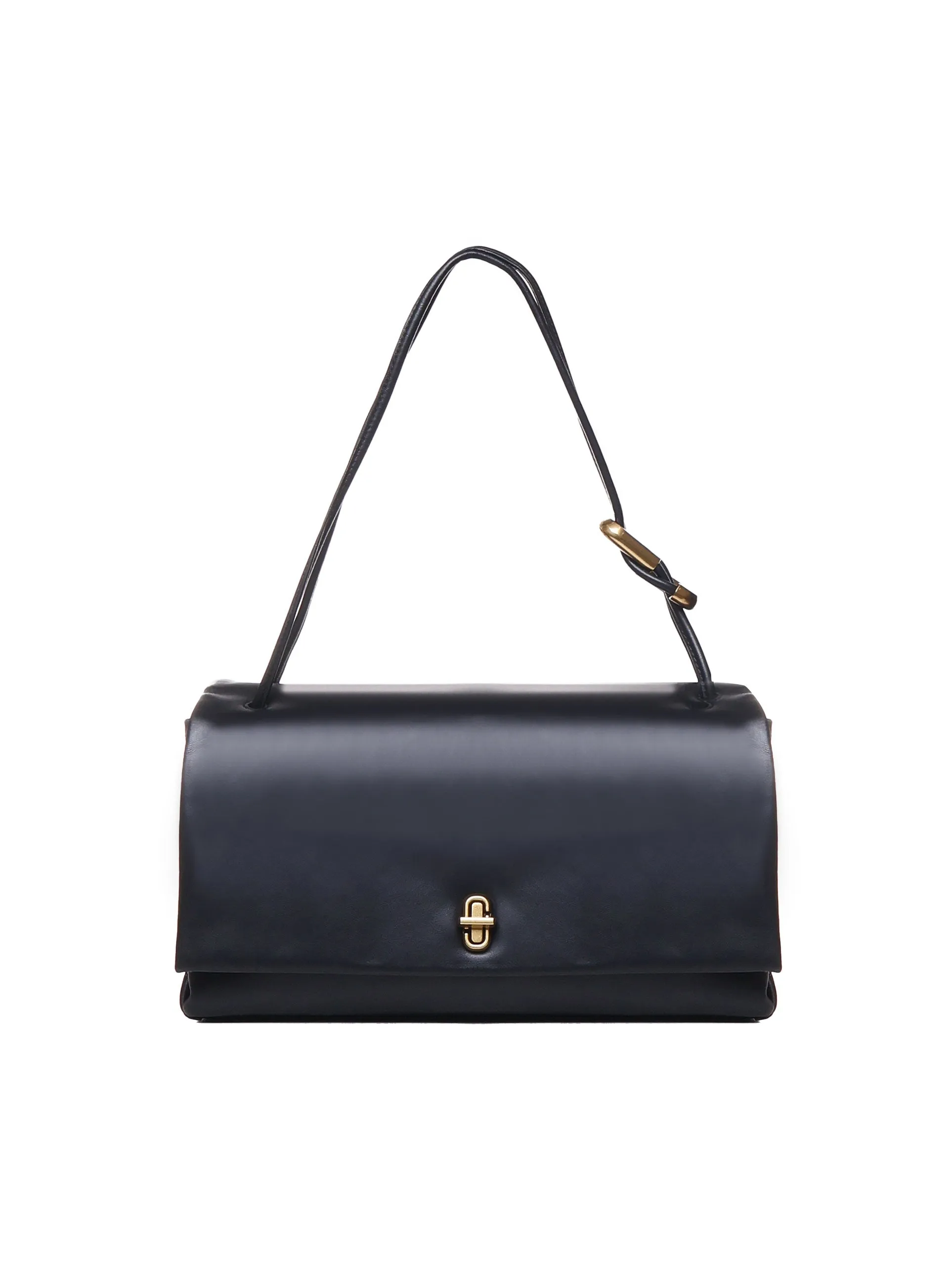 Adjustable Black Shoulder Bag