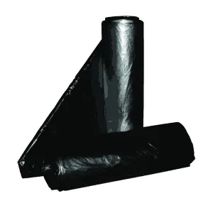 ALUF PLASTICS RL RL-4347XXH Can Liner, 56 gal Capacity, Repro Blend, Black