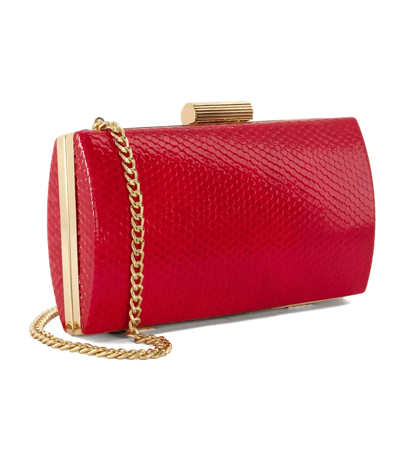 Belleview Clutch Red