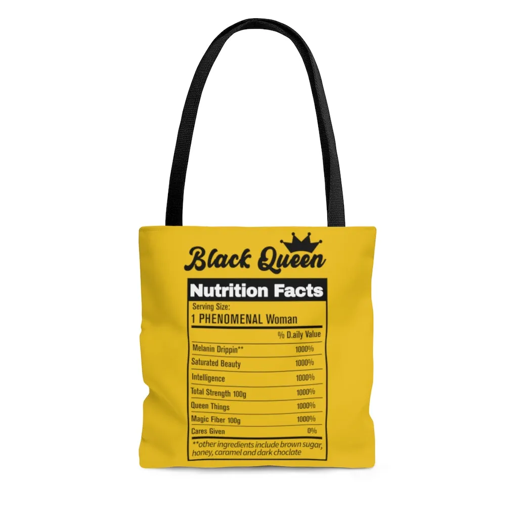 BLACK QUEEN Tote Bag