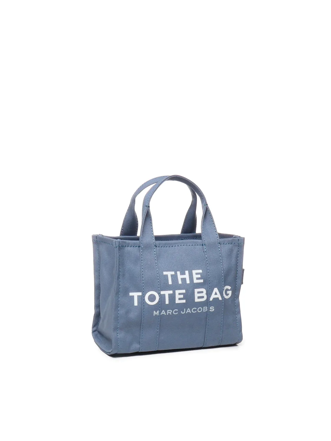 Blue Cotton Canvas Tote Bag