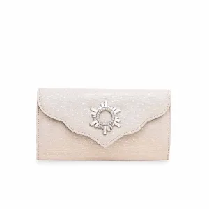 Champagne Fancy Clutch P15338