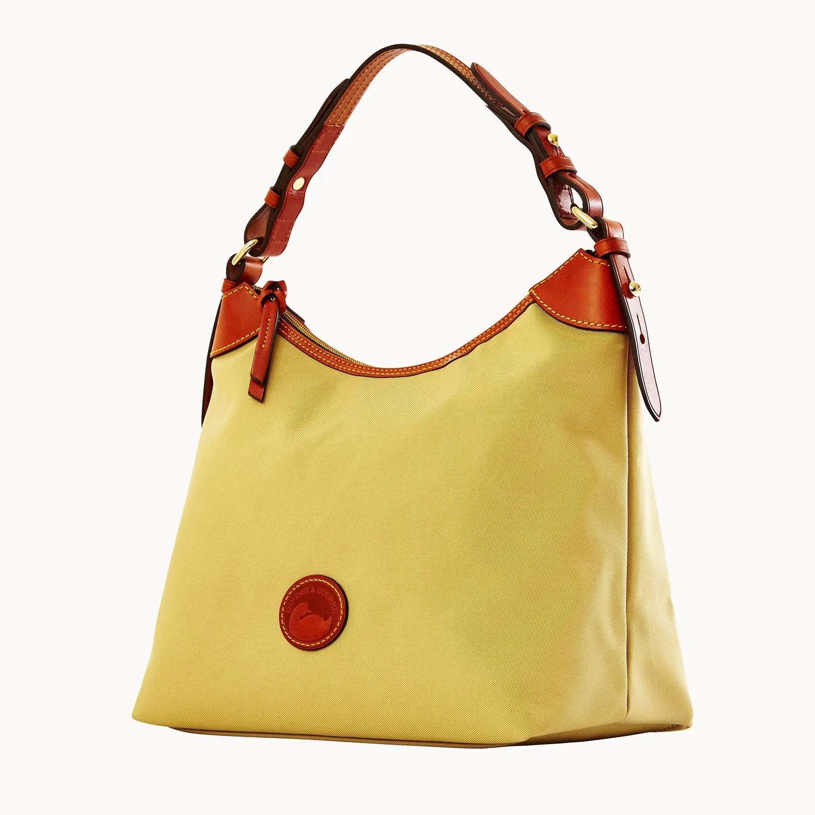 Dooney & Bourke Nylon Large Erica Bag, Yellow