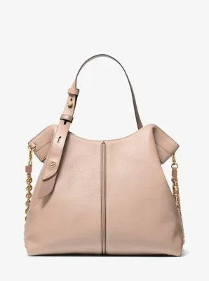 Downtown Astor Large Pebbled Leather Shoulder Bag