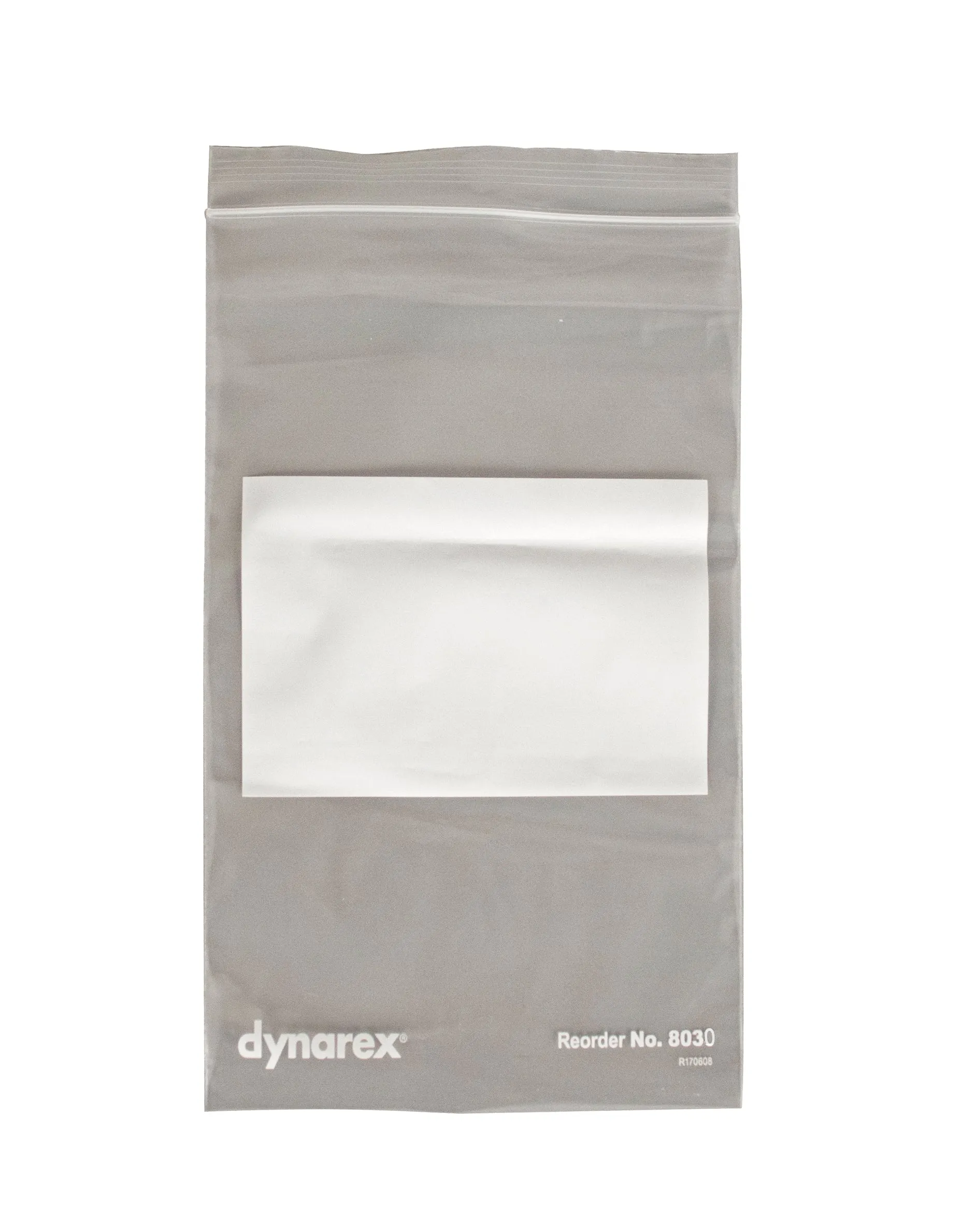 Dynarex - Zip Bags-Clear w/ White Write-On Block