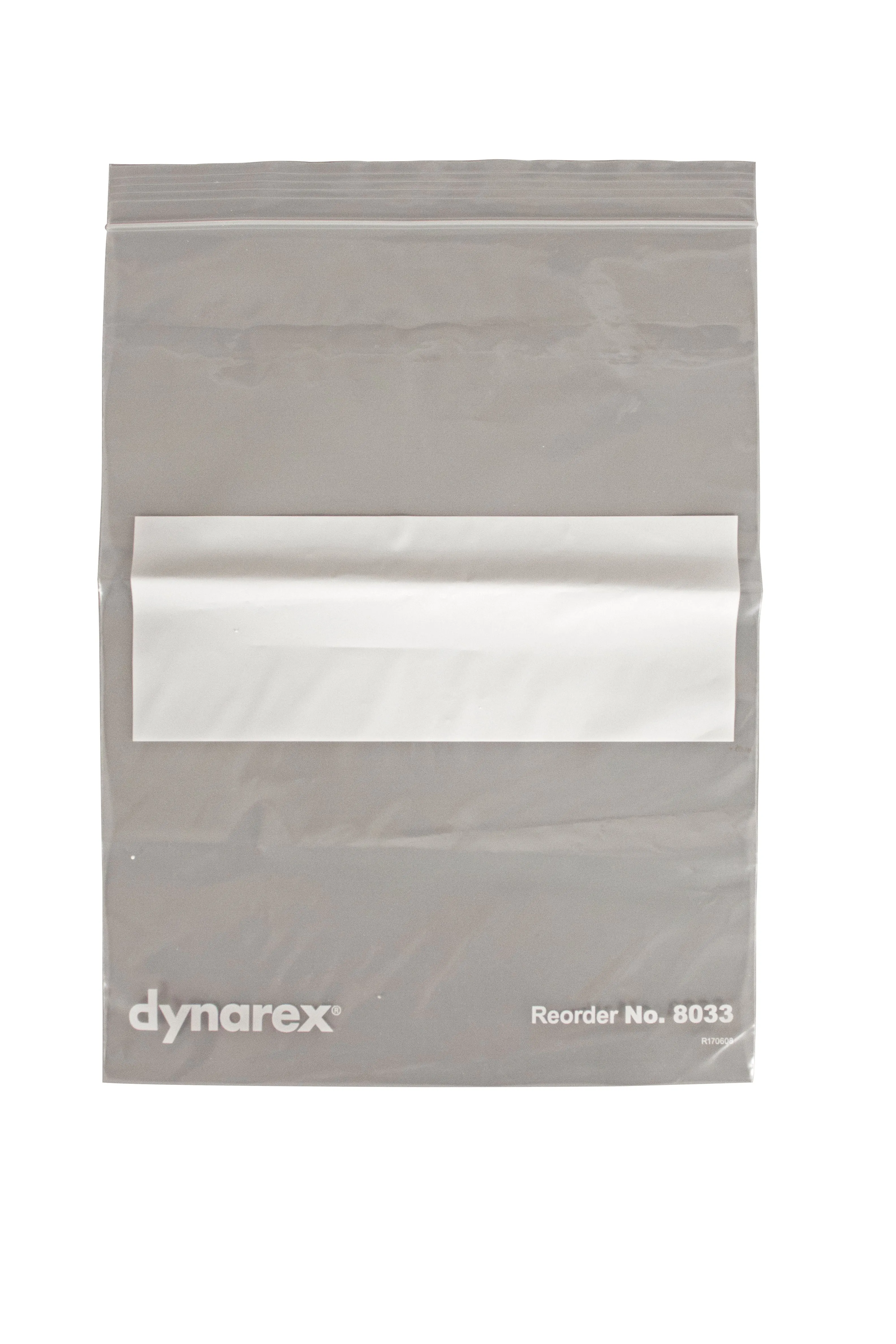 Dynarex - Zip Bags-Clear w/ White Write-On Block