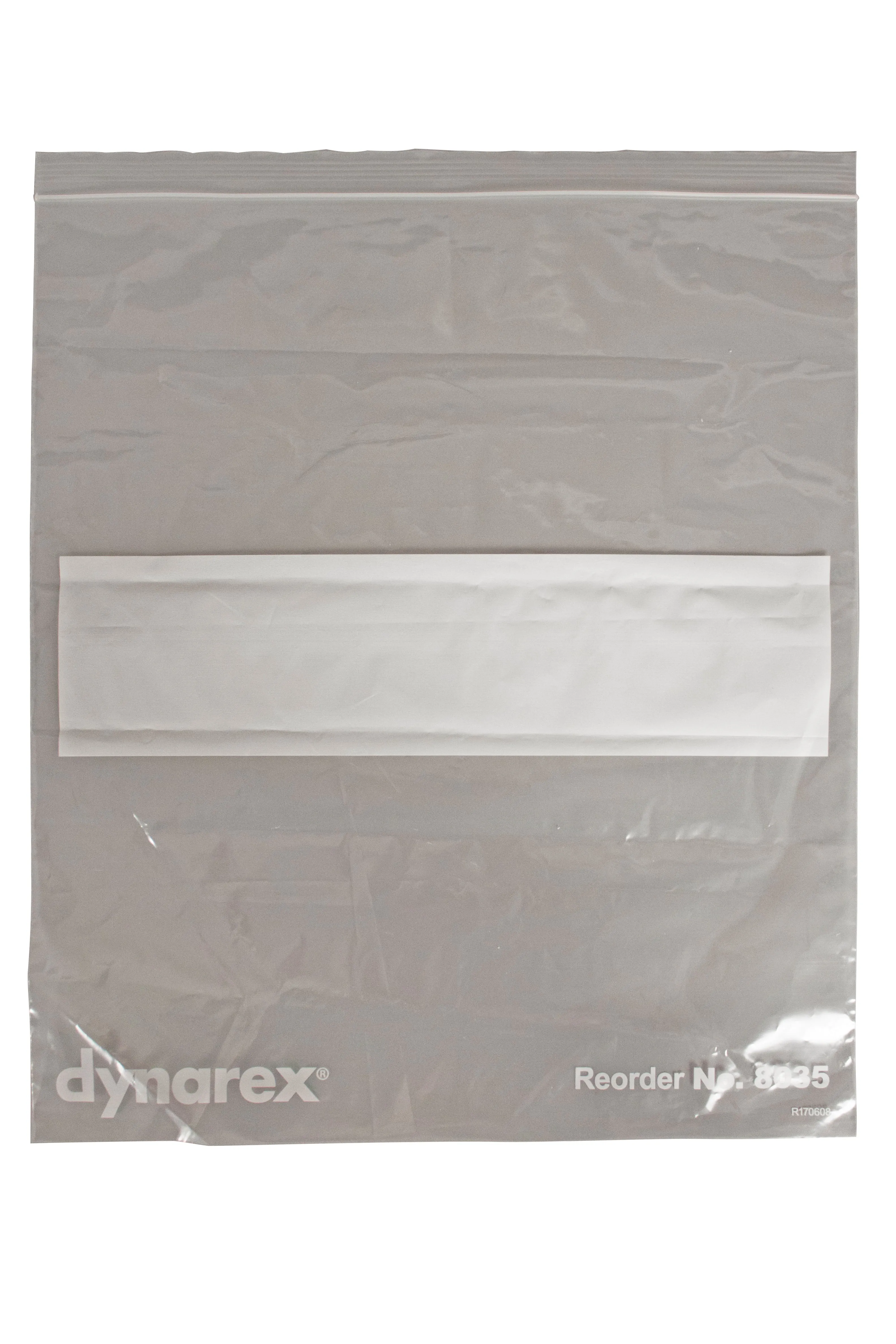 Dynarex - Zip Bags-Clear w/ White Write-On Block