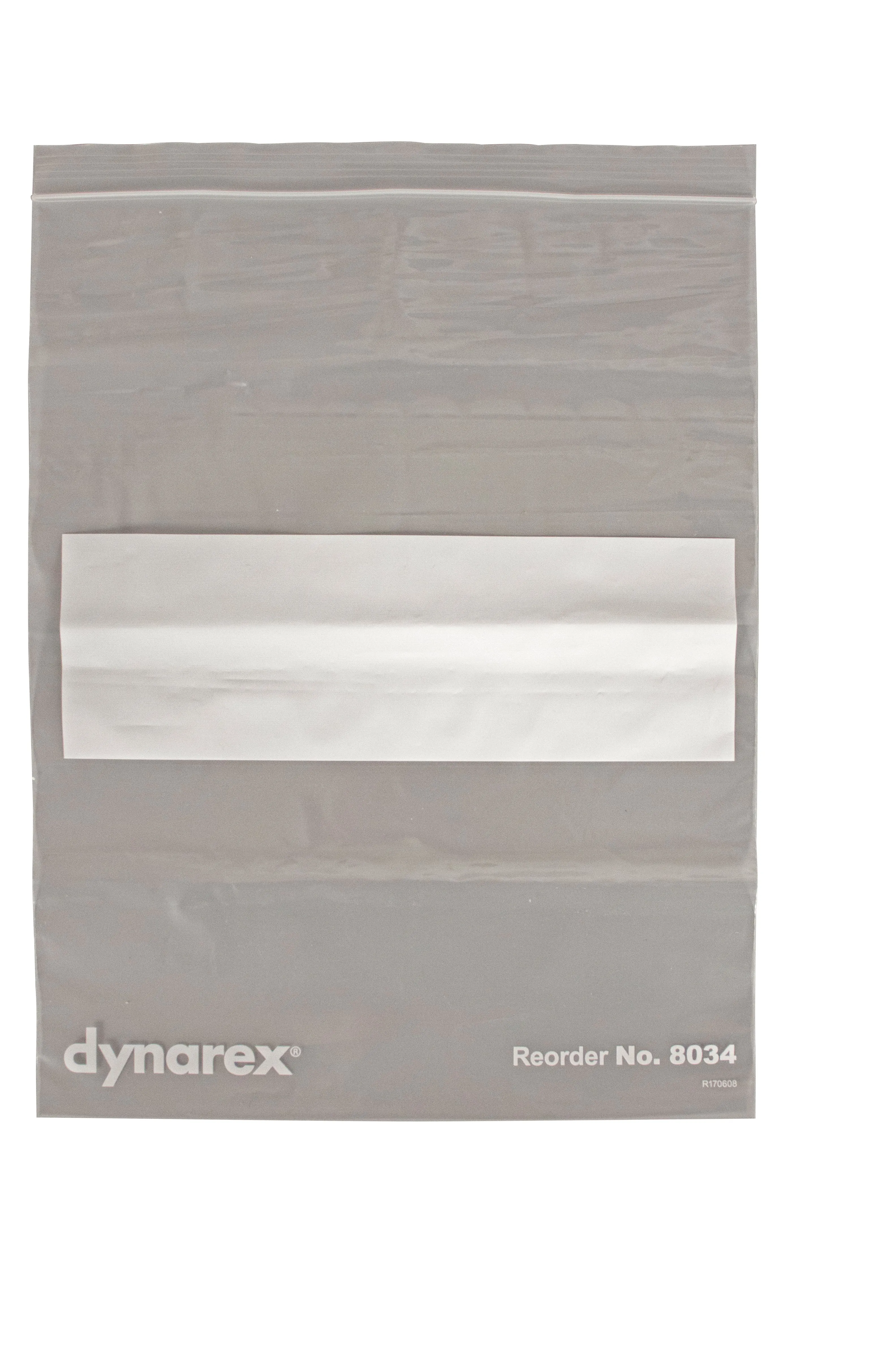 Dynarex - Zip Bags-Clear w/ White Write-On Block