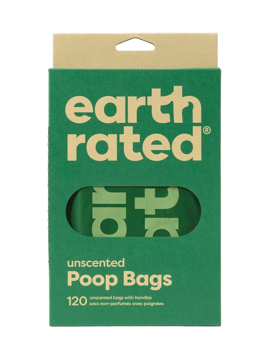 Earth Rated Poop Bags with Handles (unscented)