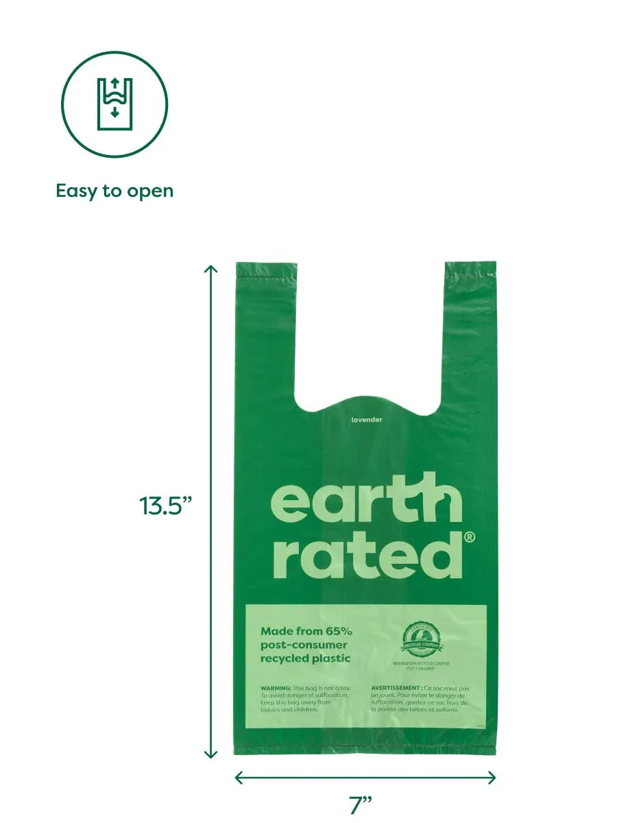 Earth Rated Poop Bags with Handles (unscented)