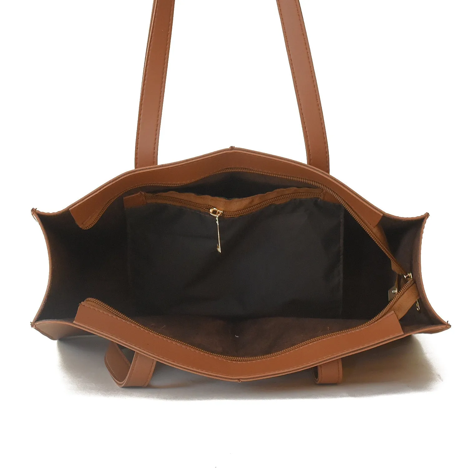 everyday tote bag brown