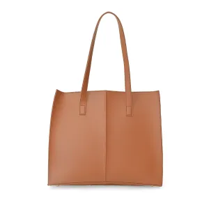 everyday tote bag brown