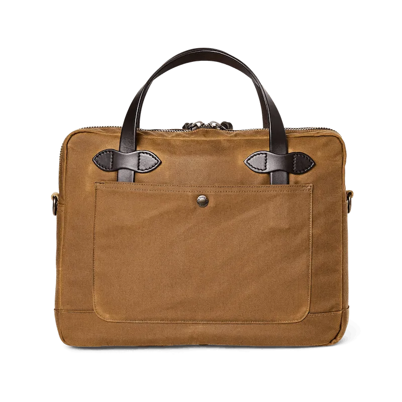 Filson - Tin Cloth Compact Briefcase - Dark Tan