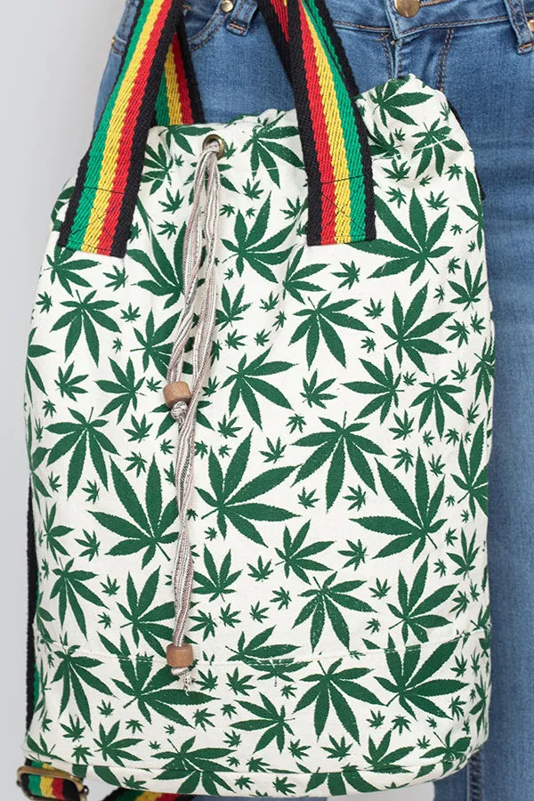 JahRoot Leaf Sling Purse