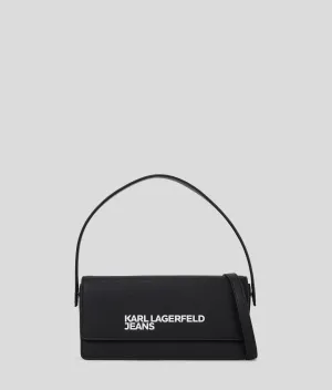 Karl Lagerfeld Logo Crossbody Bag | Black