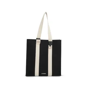 Le Cabas Cuerda Tote Bag in Black