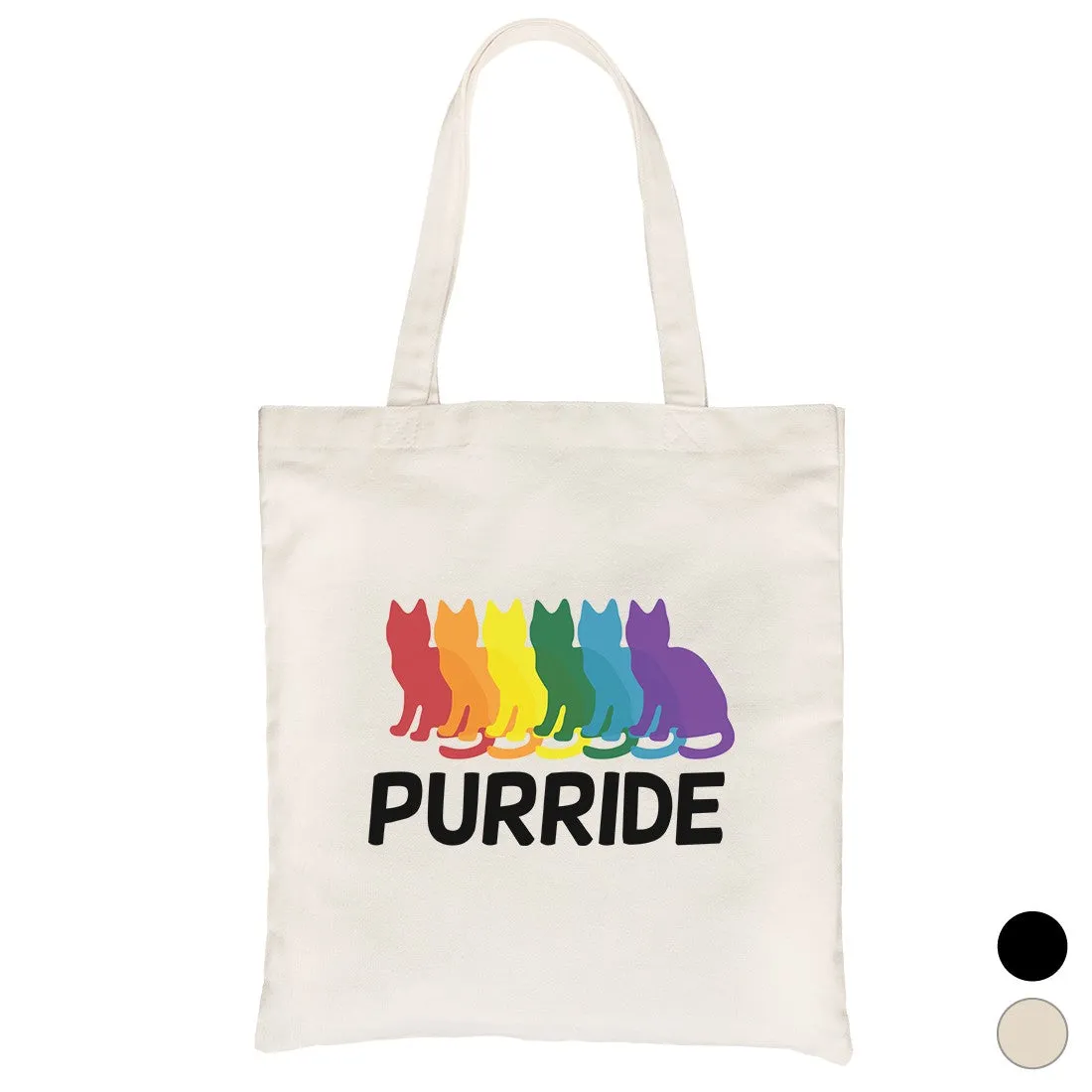 LGBT Purride Rainbow Cats Canvas Bag