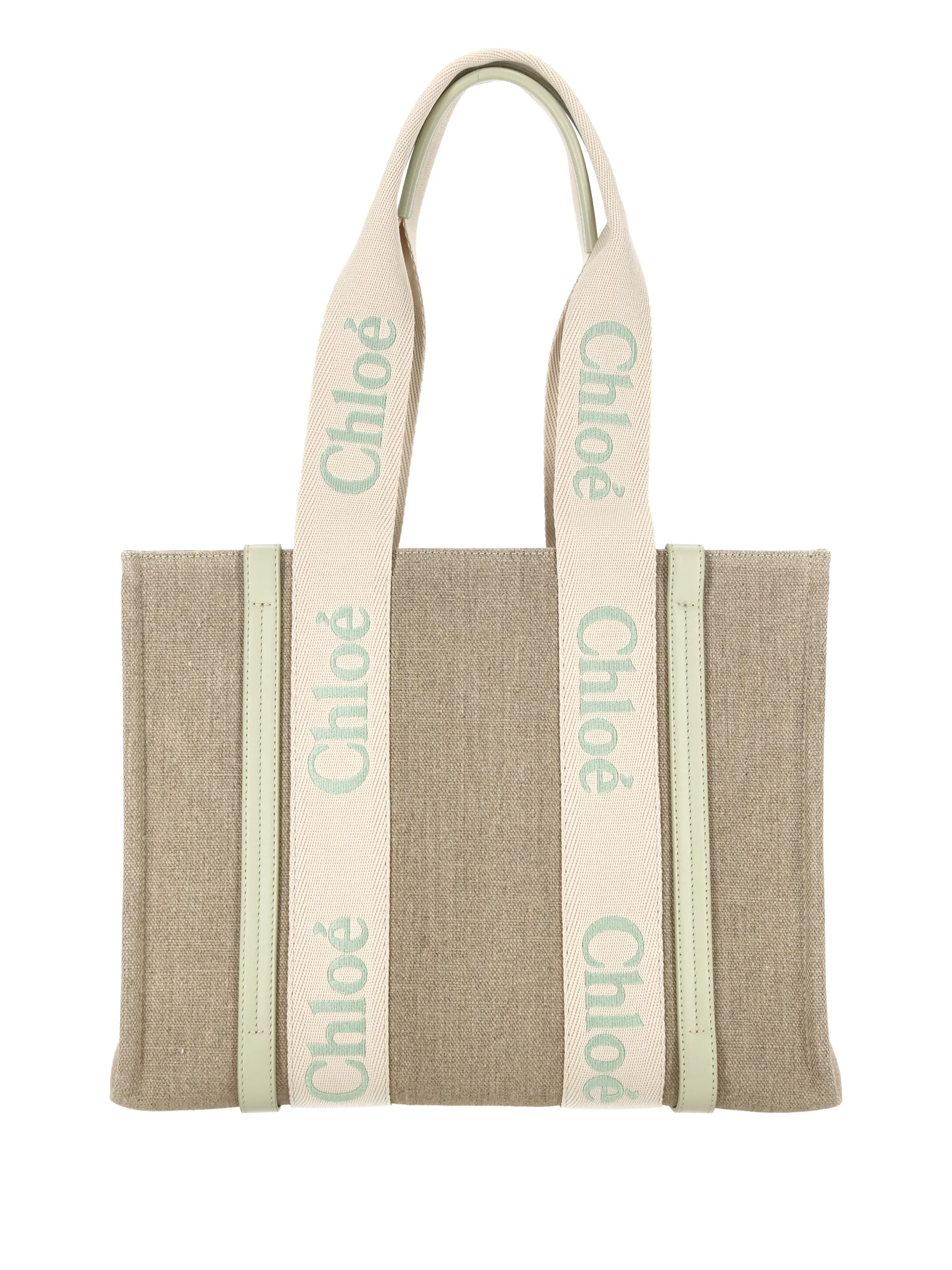 Light Eucalyptus Shopper Bag