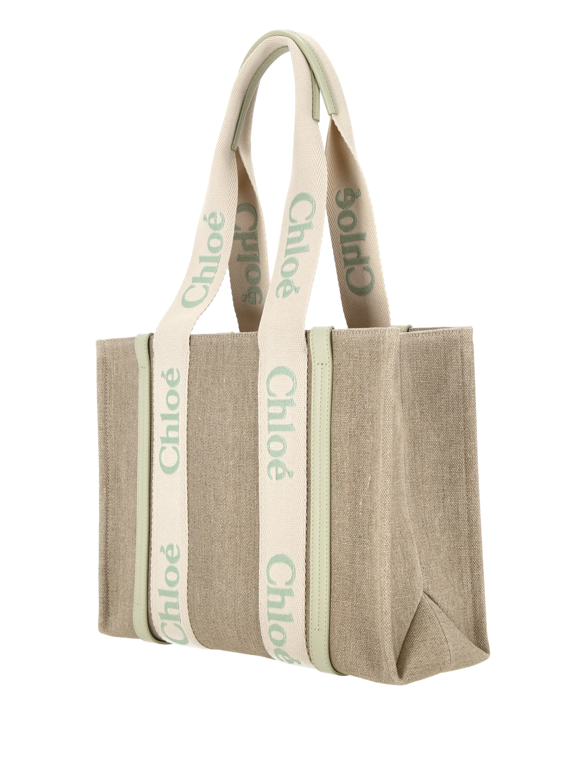 Light Eucalyptus Shopper Bag