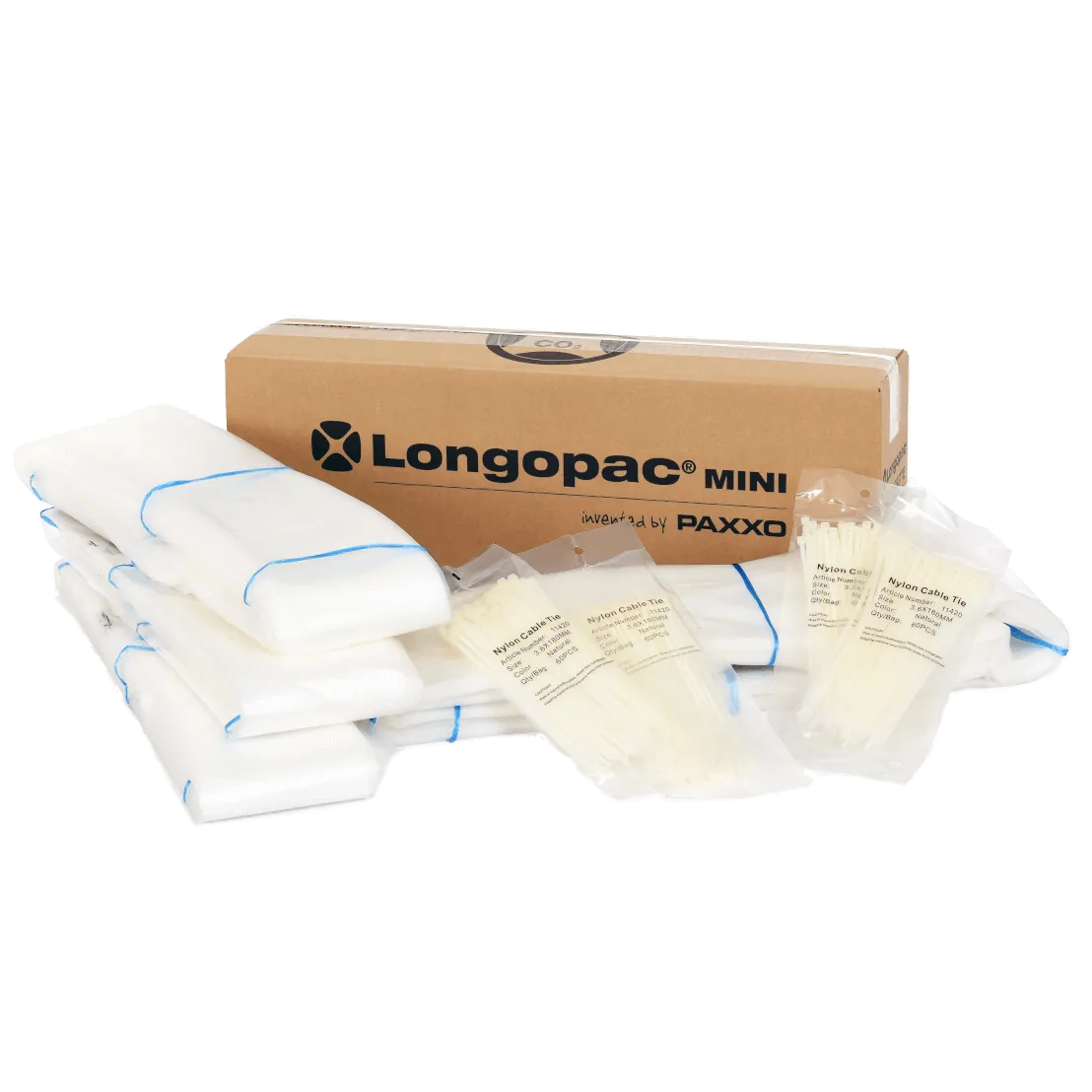 Longopac Vacuum Bags Mini 23m, Extra Strong, Pack of 108