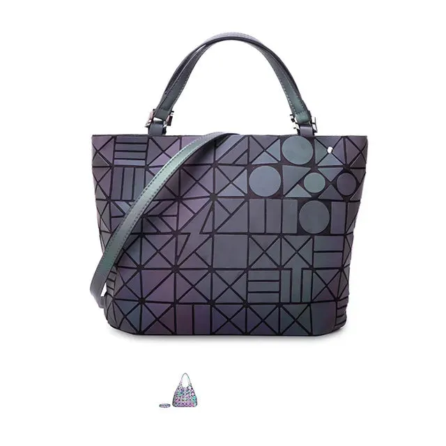 Luminous Sequins Geometric Bags