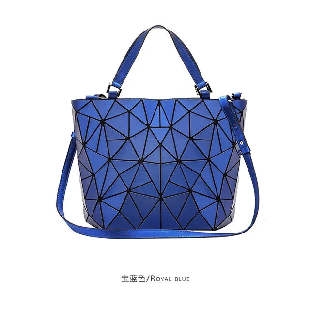 Luminous Sequins Geometric Bags