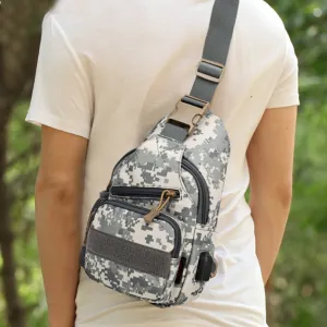 Men Canvas Messenger Male Versatile Casual Crossbody Small Bag