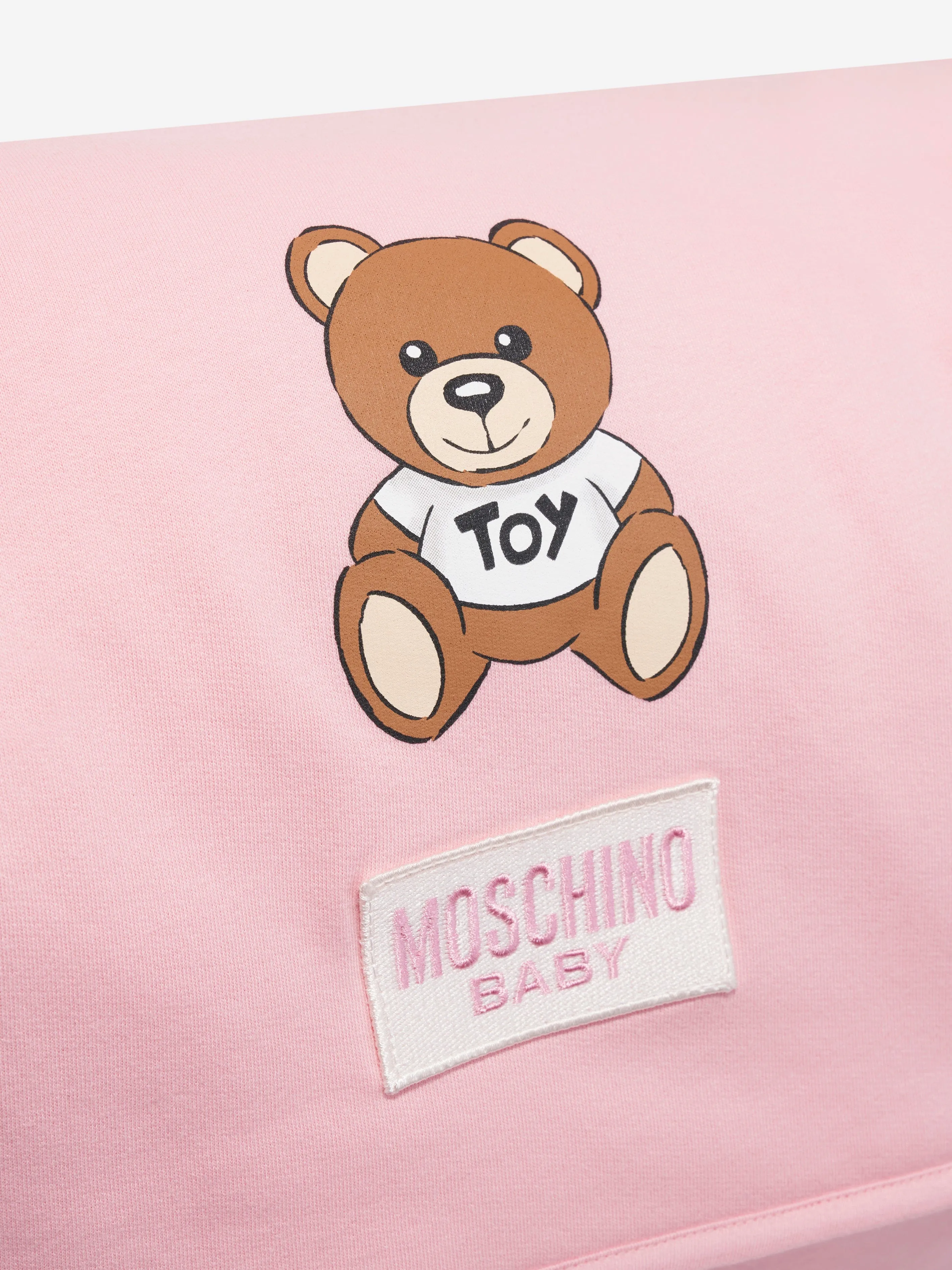 Moschino Baby Girls Teddy Bear Changing Bag in Pink