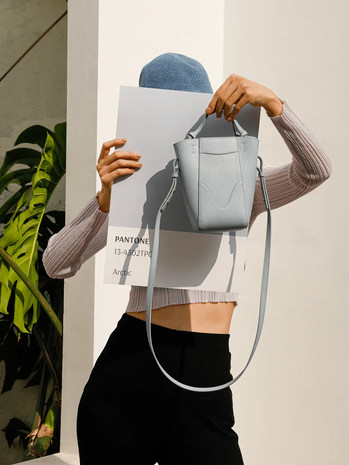 Nano Marina Bucket Bag Arctic