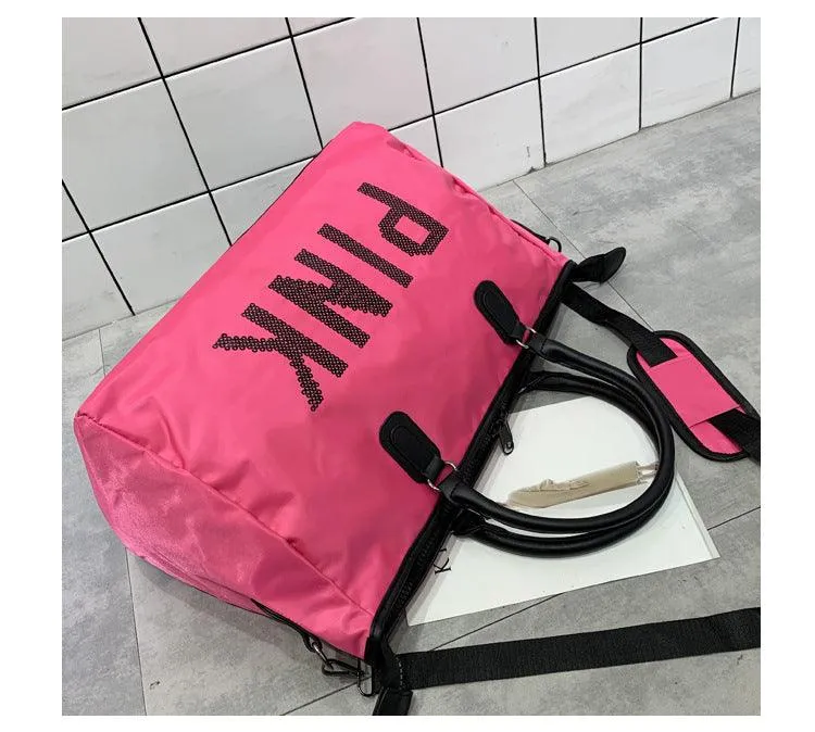 New Fashion High Quality Travel Bag- Pink