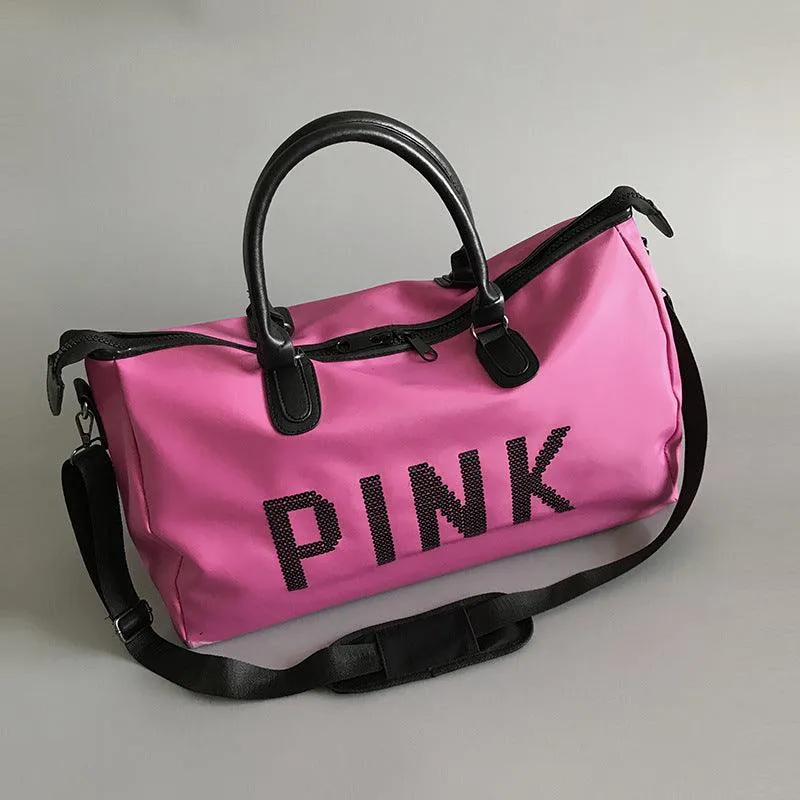 New Fashion High Quality Travel Bag- Pink