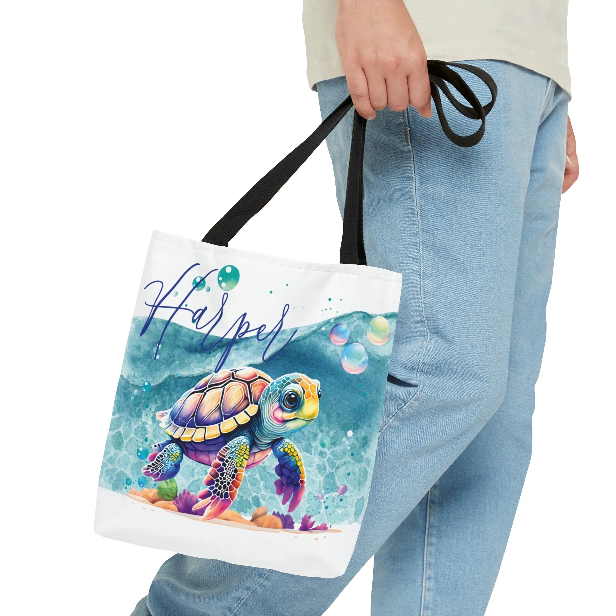 Personalised Tote Bag, Turtle bag, Beach Tote Bag, Personalised/Non-Personalised