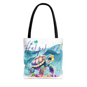 Personalised Tote Bag, Turtle bag, Beach Tote Bag, Personalised/Non-Personalised