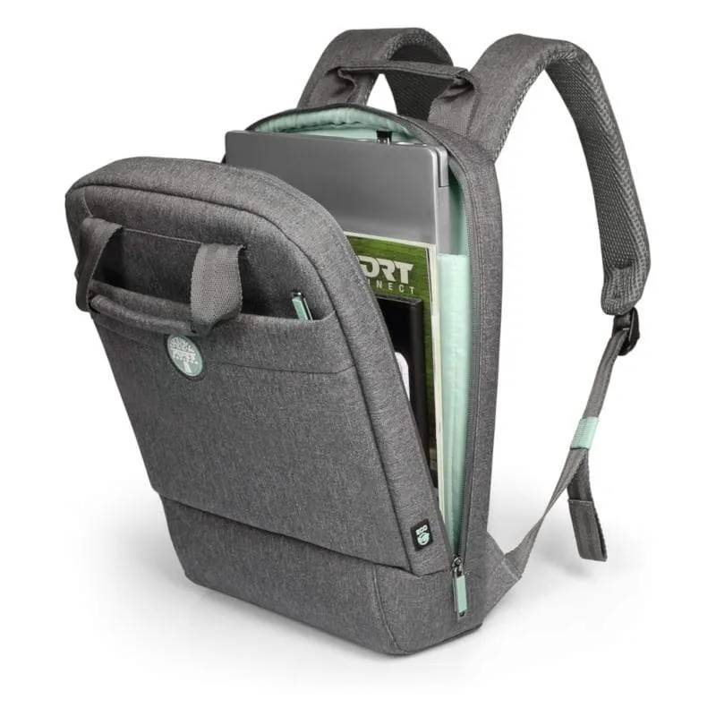 Port Yosemite Eco Backpack 14 Inch Grey 400702