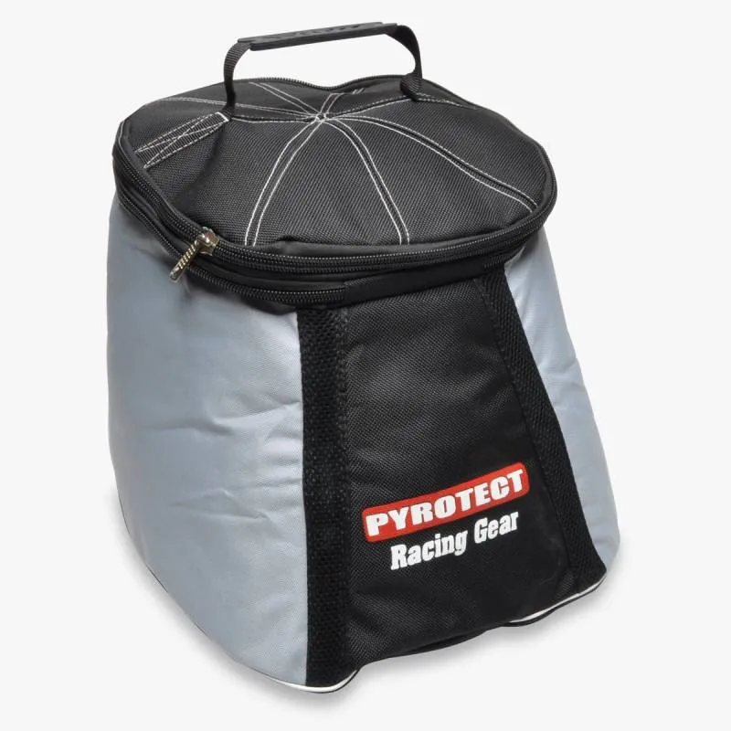 Pyrotect Gear Pak XL Helmet Bag w/ 4" Expandable Top - Black/Silver