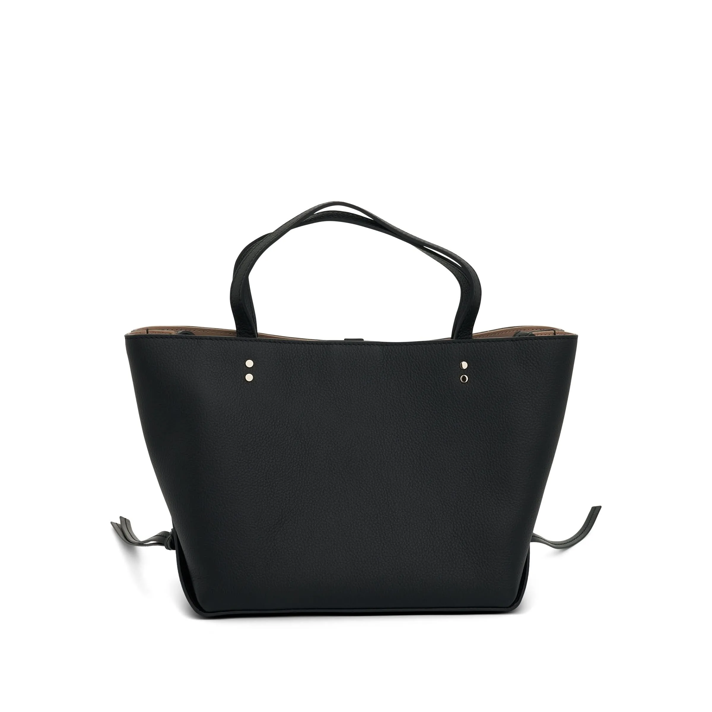 Sense Small East West Tote Bag in Black