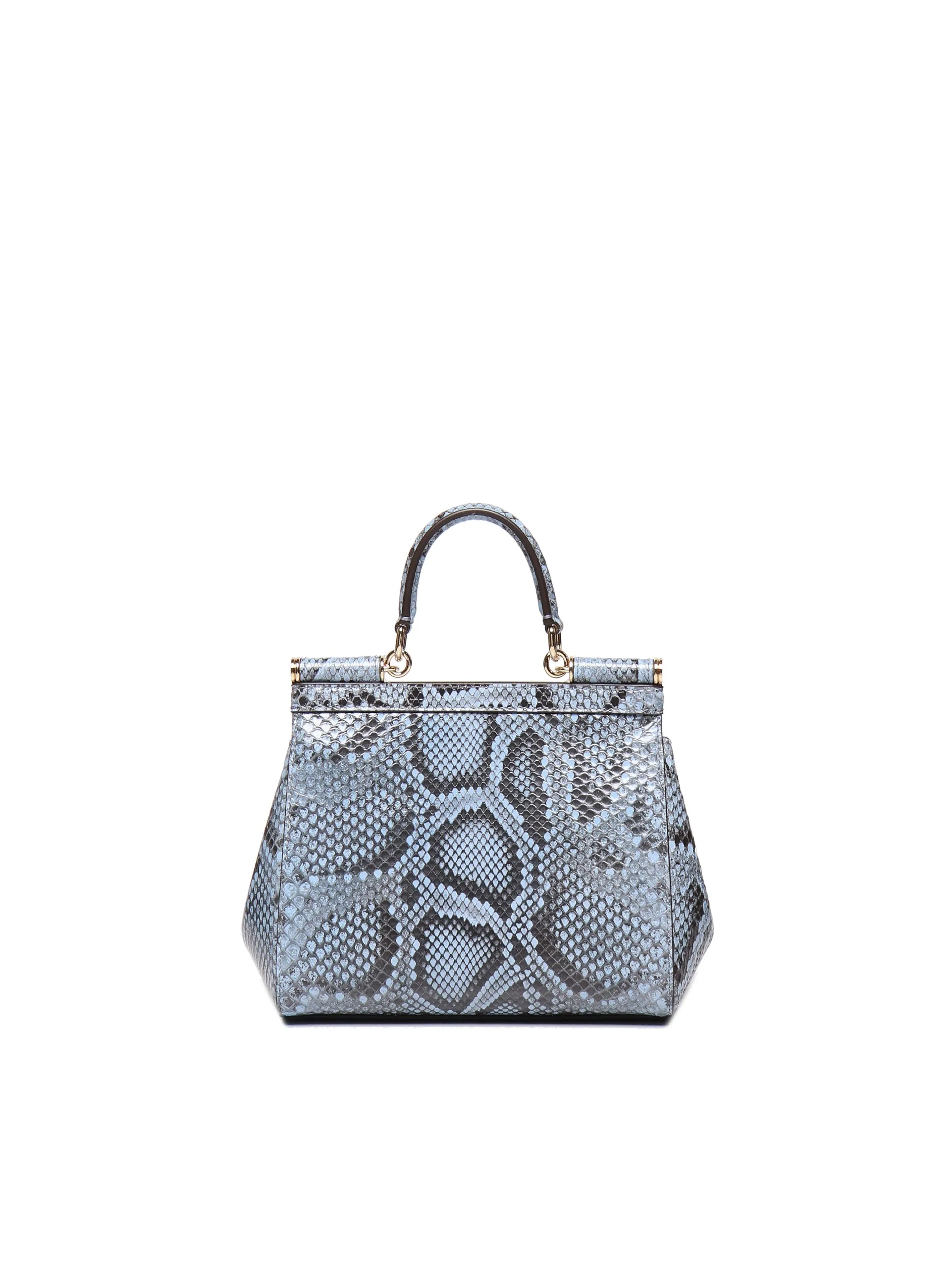 Sicily Snake Print Handbag