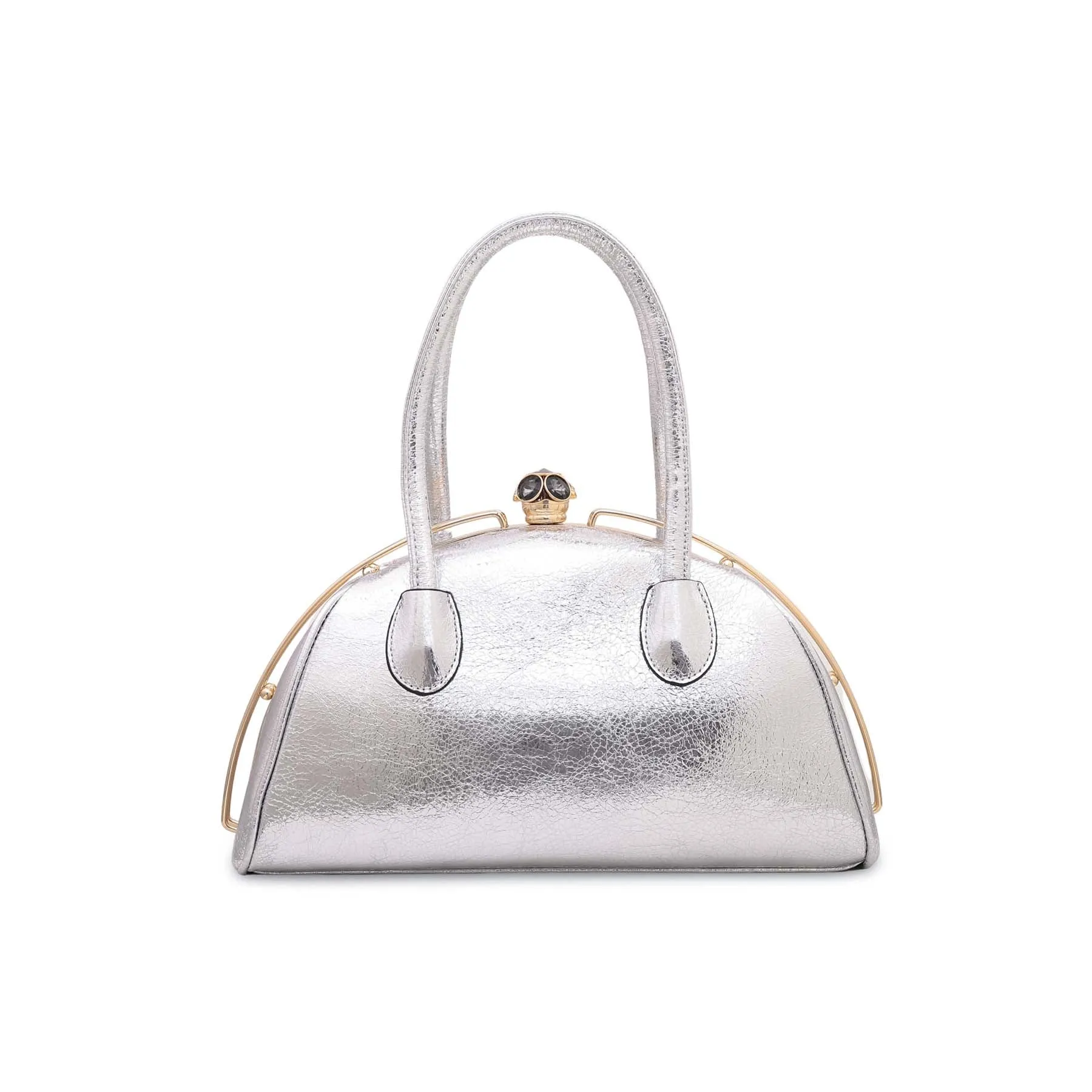 Silver Fancy Hand Bag P35830