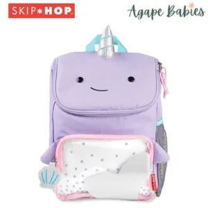 Skip Hop Zoo Big Kid Backpack - Narwhal