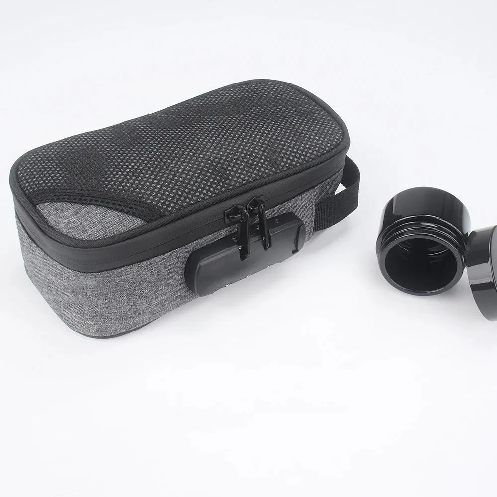 Smell Proof Bag Large-capacity With Lock  Activated Carbon Deodorant Bag Portable Pipe Bag Convenient