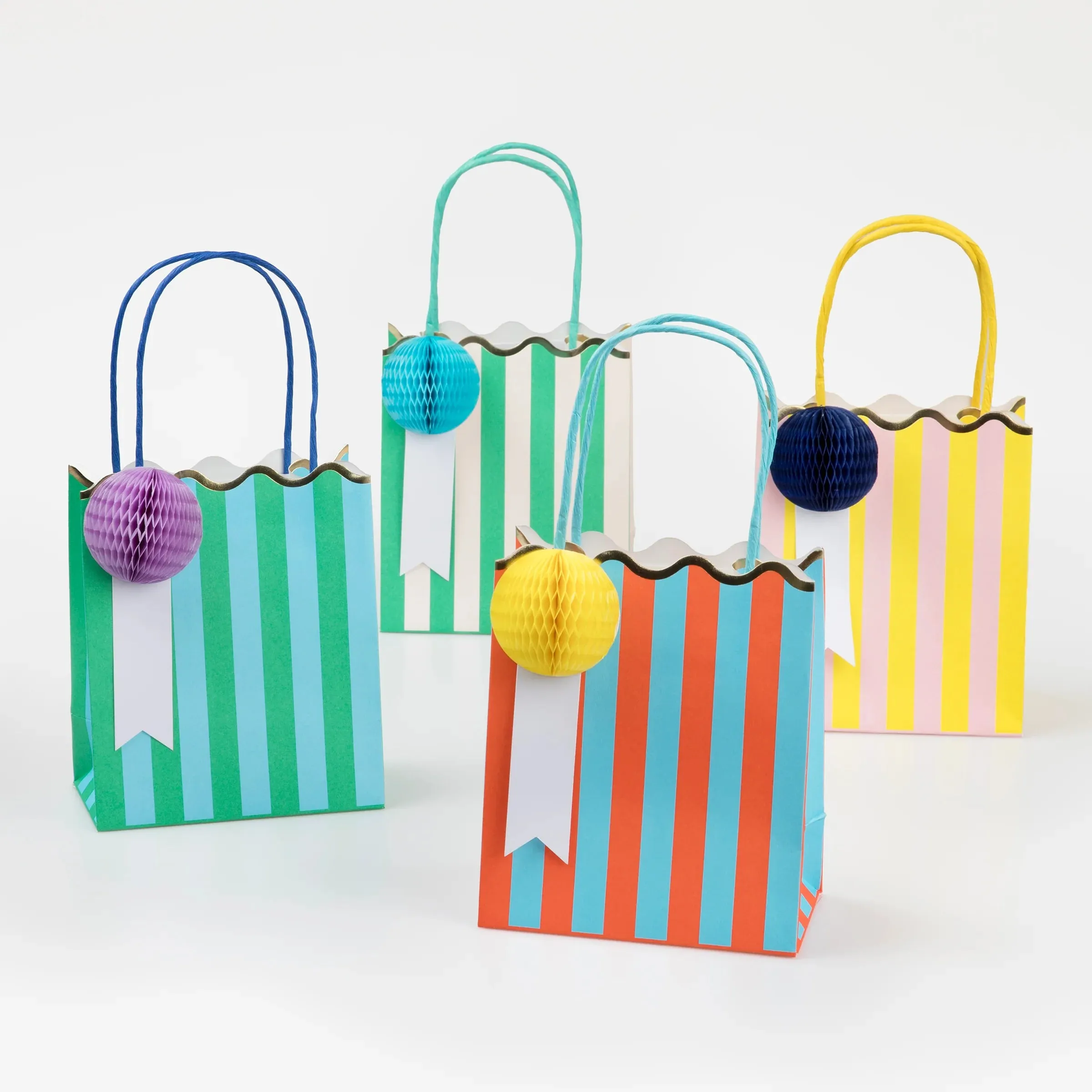 Stripe Party Bags (Pack 8)