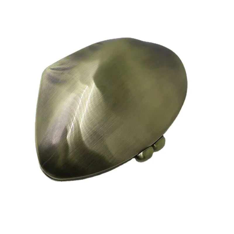 Stylish Elegant Ladies' Shell Shape Metal Box Clutch For Bridal Party