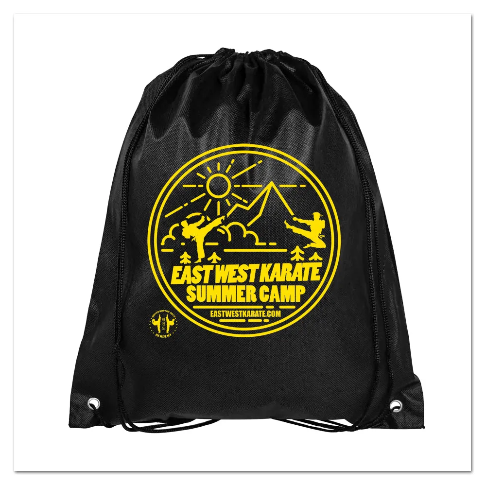 Summer Camp Drawstring Nylon Bags